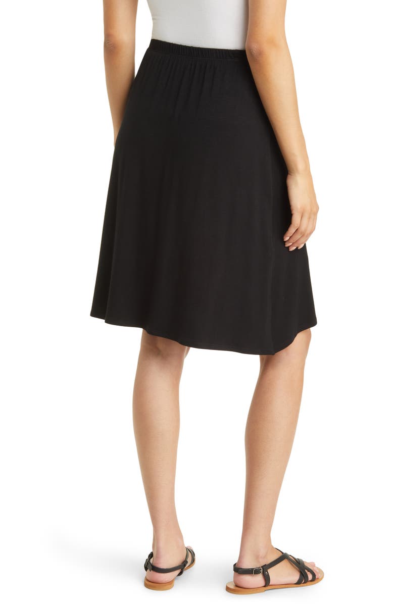 Loveappella Faux Wrap Skirt, Alternate, color, 