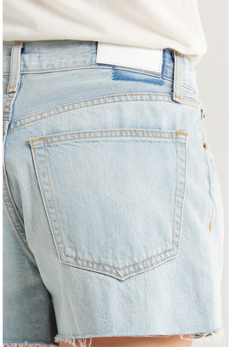 The Easy Rider High Waist Cutoff Denim Shorts, Alternate, color, CIELITO