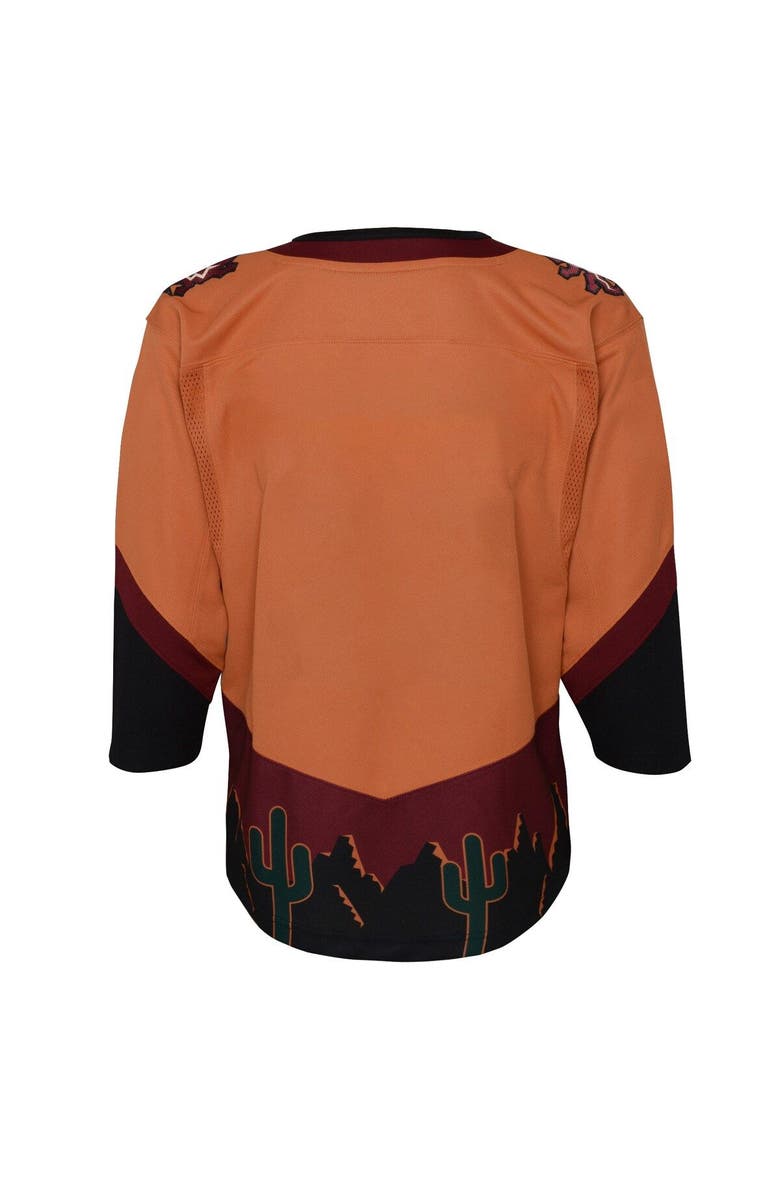Outerstuff Youth Burnt Orange Arizona Coyotes Special Edition 2.0 Premier Blank Jersey, Alternate, color, 