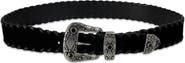 Fortela Black Stone Studded Belt