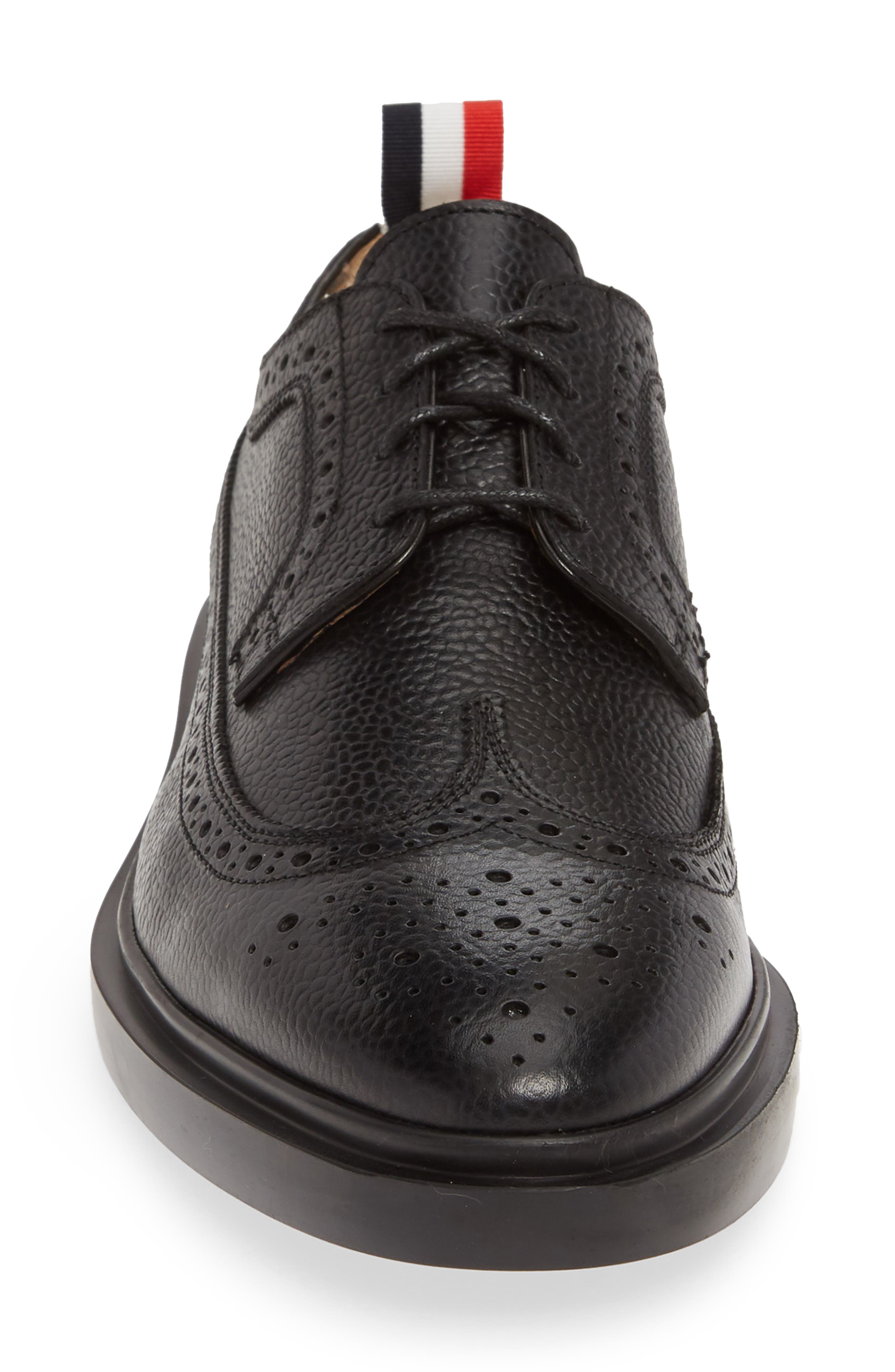 Thom Browne Pebbled Longwing Derby, Alternate, color, 