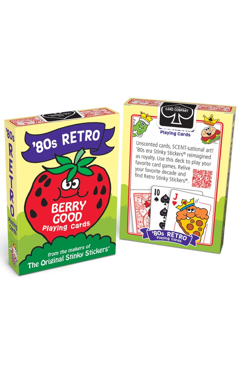 TREND 80s Retro Playing Cards, Bonus Collector Card, Alternate, color, Multicolored