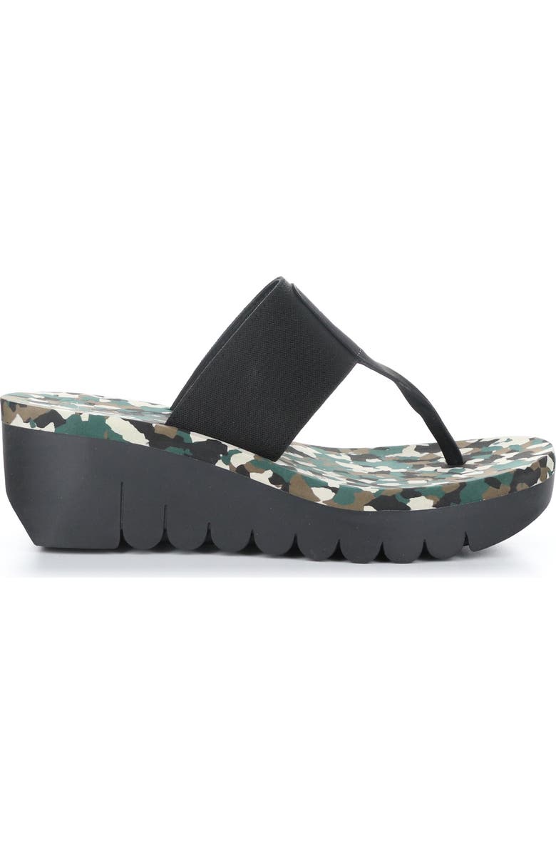 Fly London Yomu Wedge Flip Flop, Alternate, color,