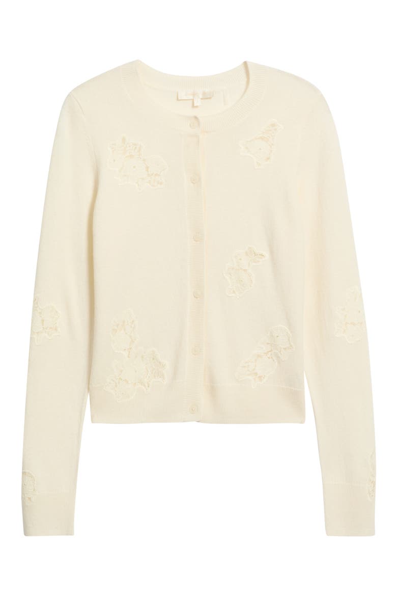 Sorrelle Lace Cardigan, Main, color, COZY IVORY