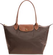 Longchamp Medium Le Pliage Nylon Shoulder Tote