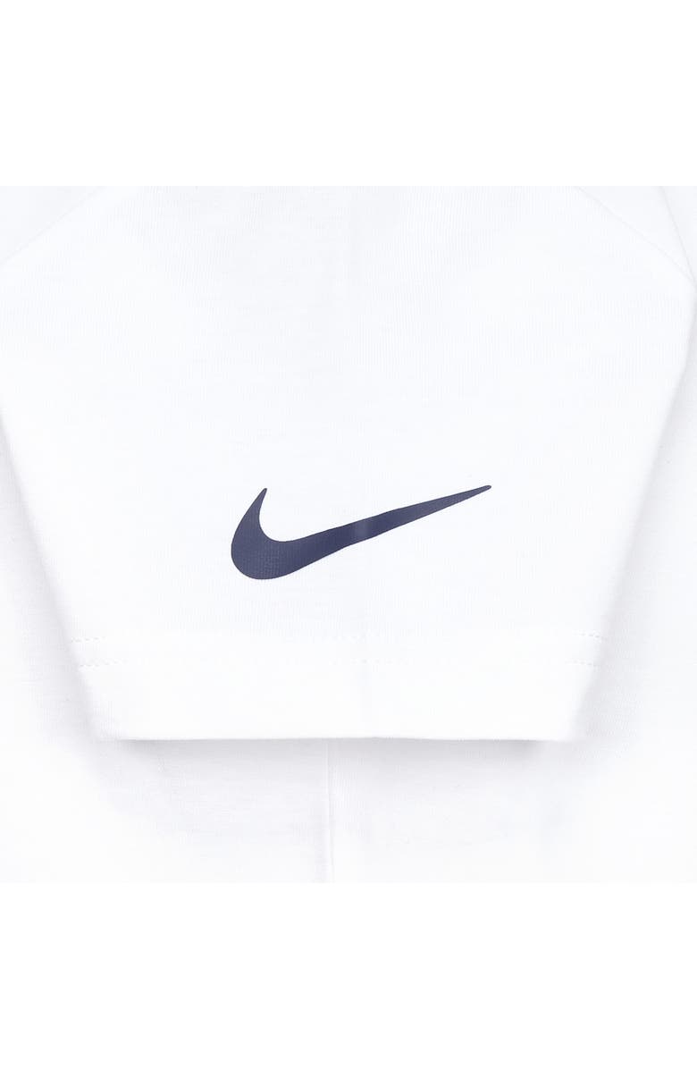 Nike Kids' Block Graphic T-Shirt, Alternate, color, White