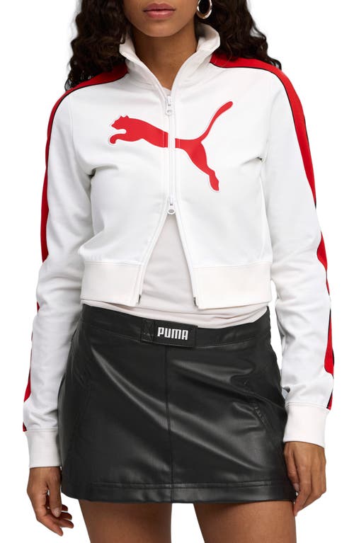 Puma Future Archive Slim Track Jacket In White