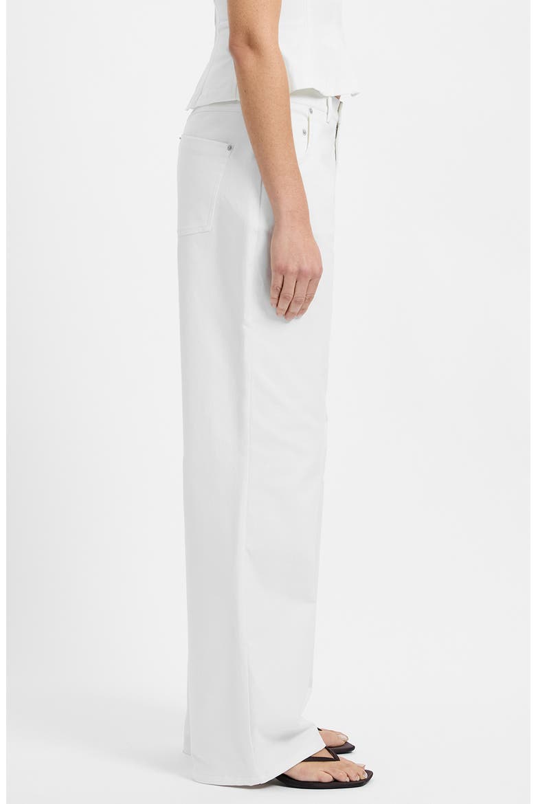 Inez Relaxed Straight Leg Jeans, Alternate, color, SUMMER WHITE