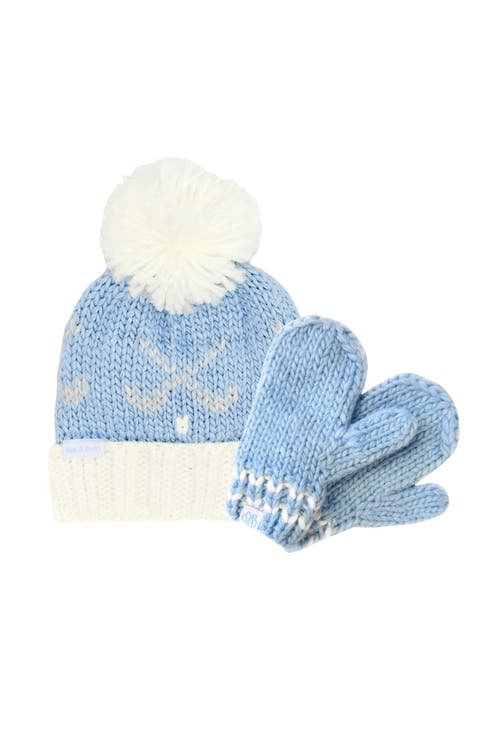 Golf Clubs Knit Hat/Mittens Bundle (Toddler, Little Kid, & Big Kid)