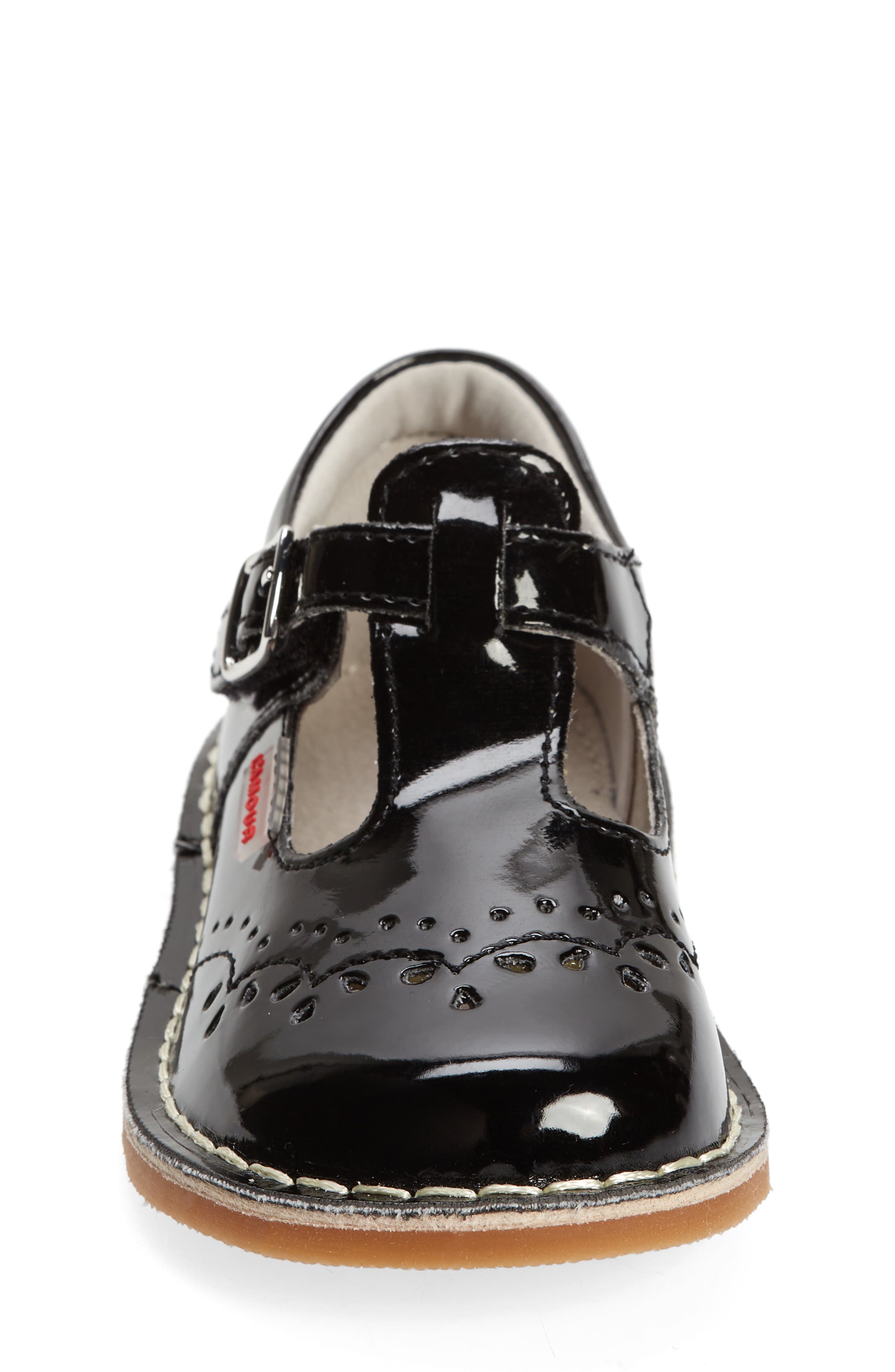 L'AMOUR Kids' Ruthie T Strap Mary Jane, Alternate, color, Patent Black