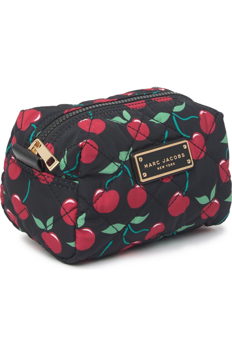 Marc Jacobs Quilted Large Printed Cosmetic Case, Alternate, color,