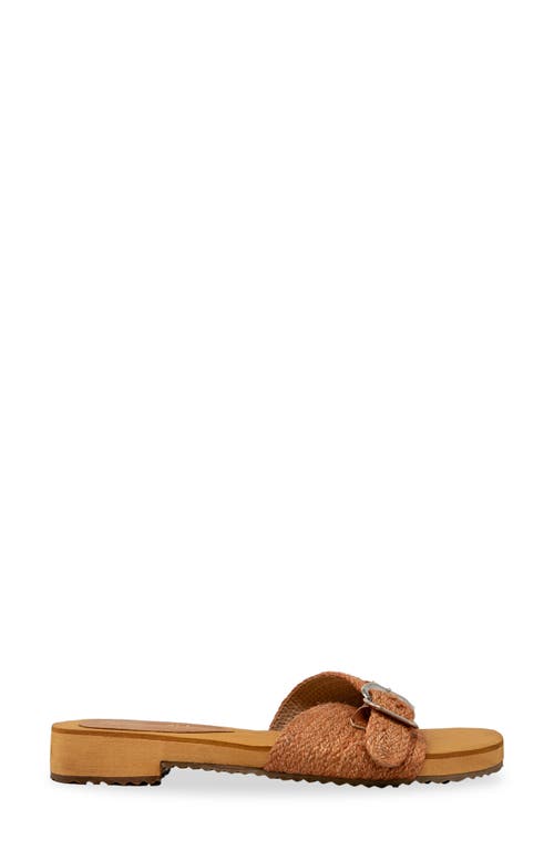 CHASE & CHLOE CHASE AND CHLOE BUCKLE SLIDE SANDAL 