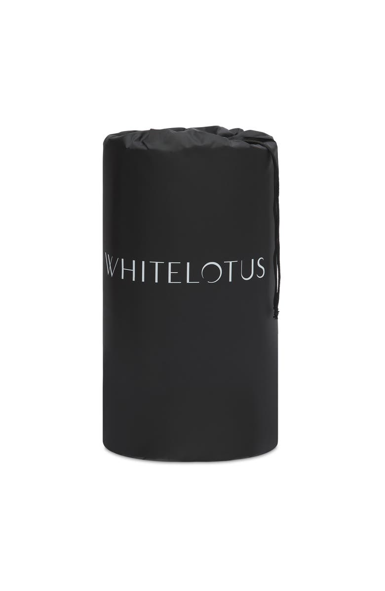 White Lotus Beauty Premium Acupressure Mat Set Natural Stress Relief & Relaxation, Alternate, color, 