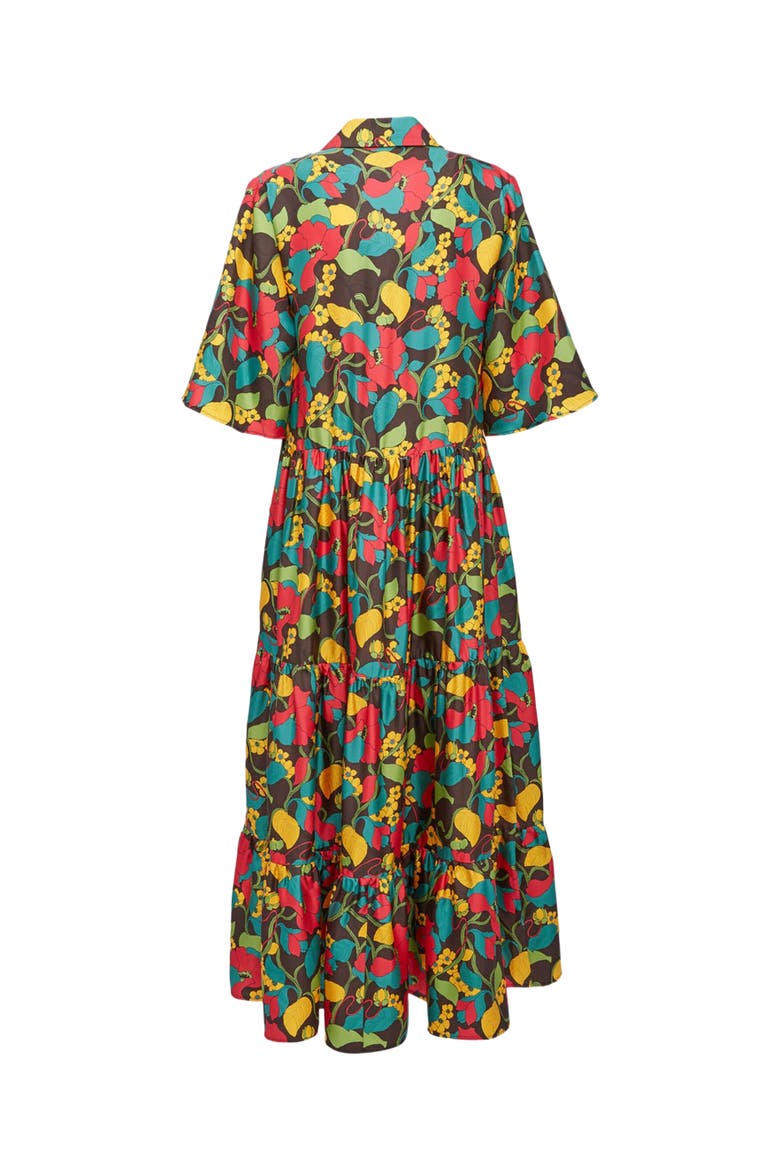 The J Dress Vines Brown, Alternate, color, Vines Brown