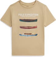 Polo Ralph Lauren Kids' Cotton Jersey Graphic T-Shirt