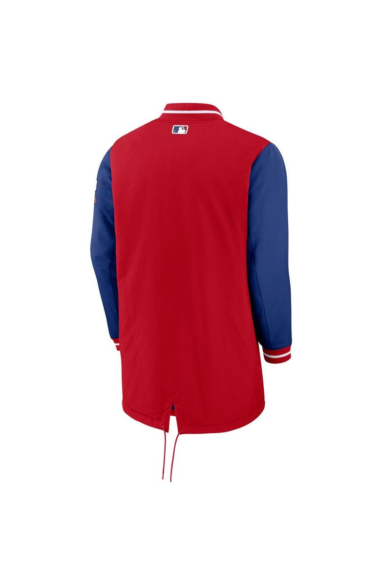 Nike Men's Nike Red Philadelphia Phillies Dugout Performance Full-Zip Jacket, Alternate, color,