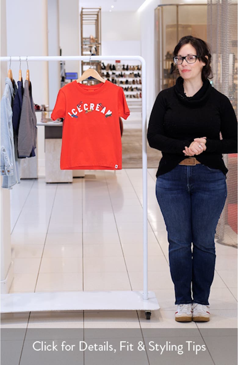 Kids' Playtime Running Dog Appliqué Graphic T-Shirt, sales video thumbnail