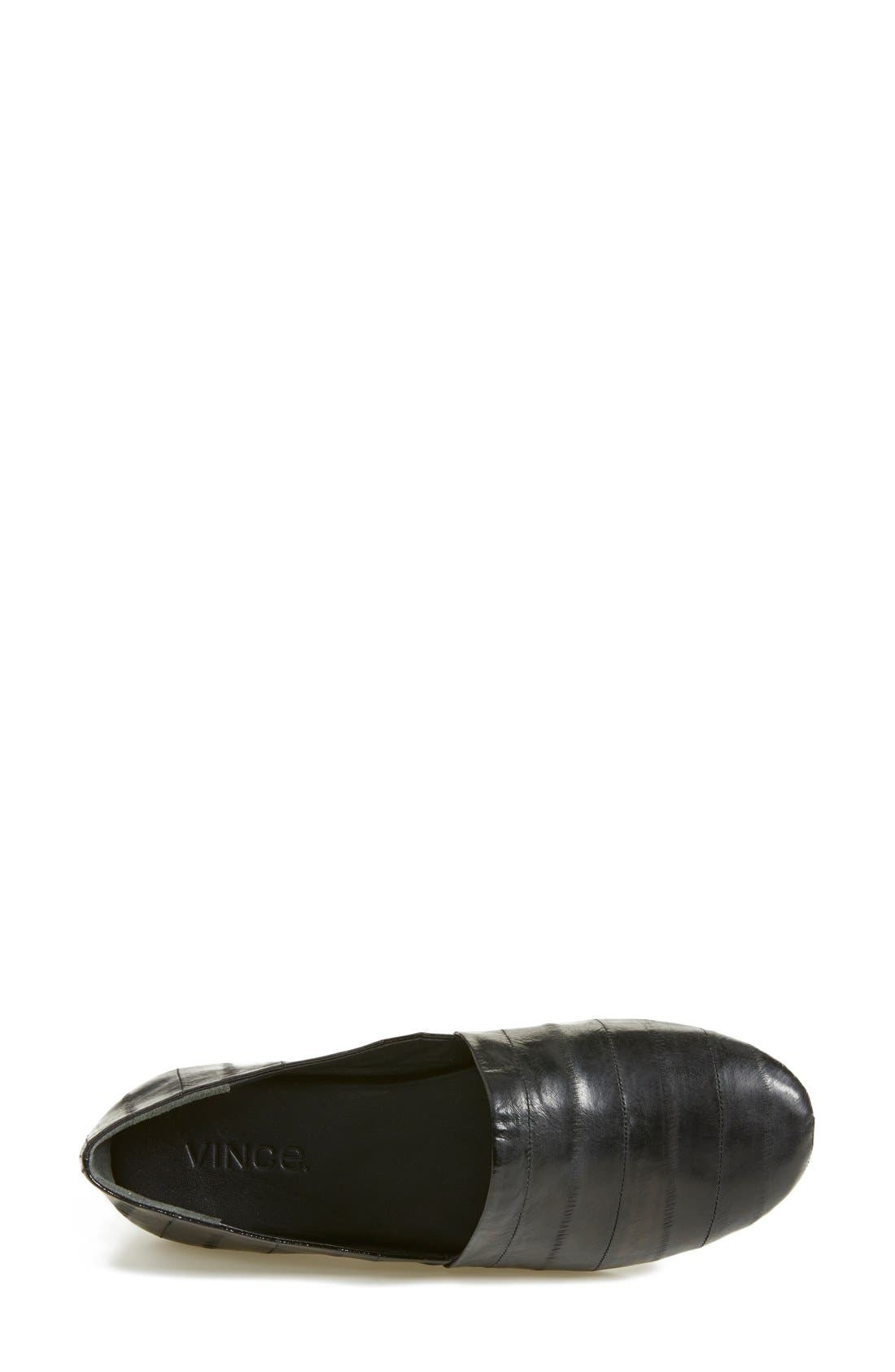 Vince 'Bogart' Leather Flat, Alternate, color, 