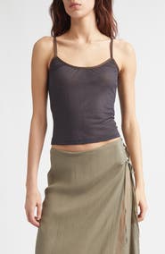 Paloma Wool Nasem Cotton Blend Jersey Camisole