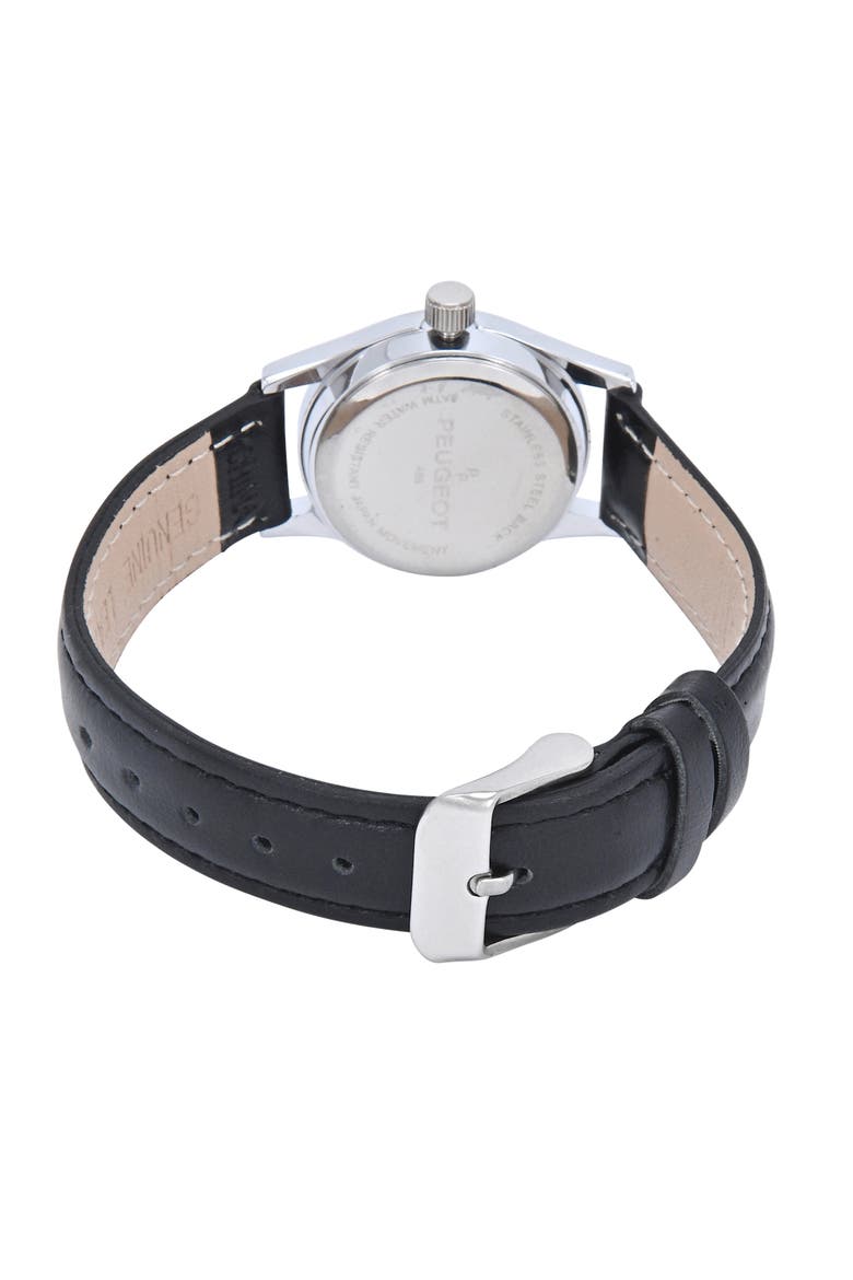 Nurses Sports Calendar Leather Watch- 25MM, Alternate, color, White
