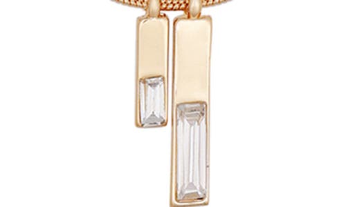 Vince Camuto Pendant Necklace In Gold Tone