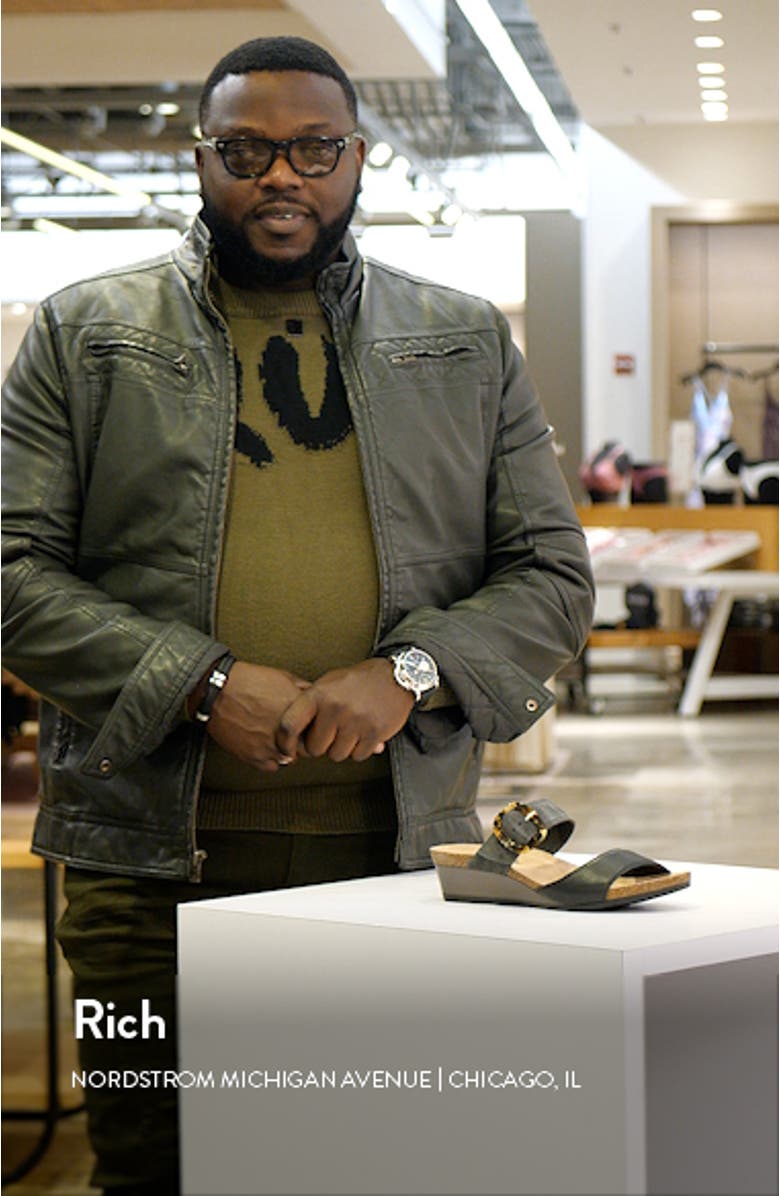 Kingdom Wedge Slide Sandal, sales video thumbnail