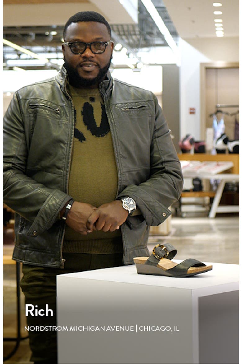 Kingdom Wedge Slide Sandal video