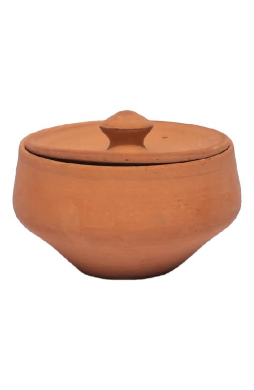 Alcantara Frederic Artisanal Terracotta Pot with Lid  product