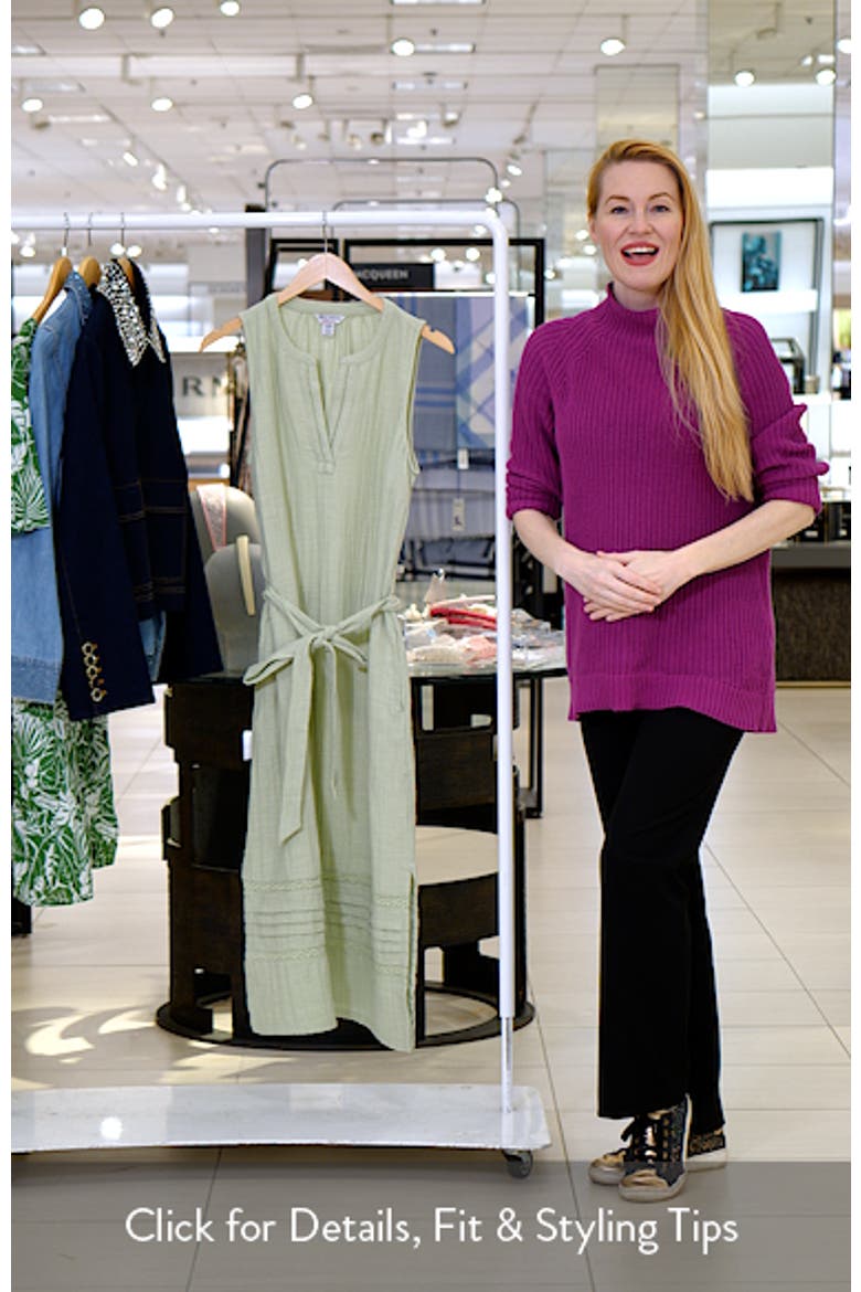 Sleeveless Gauze Midi Dress video