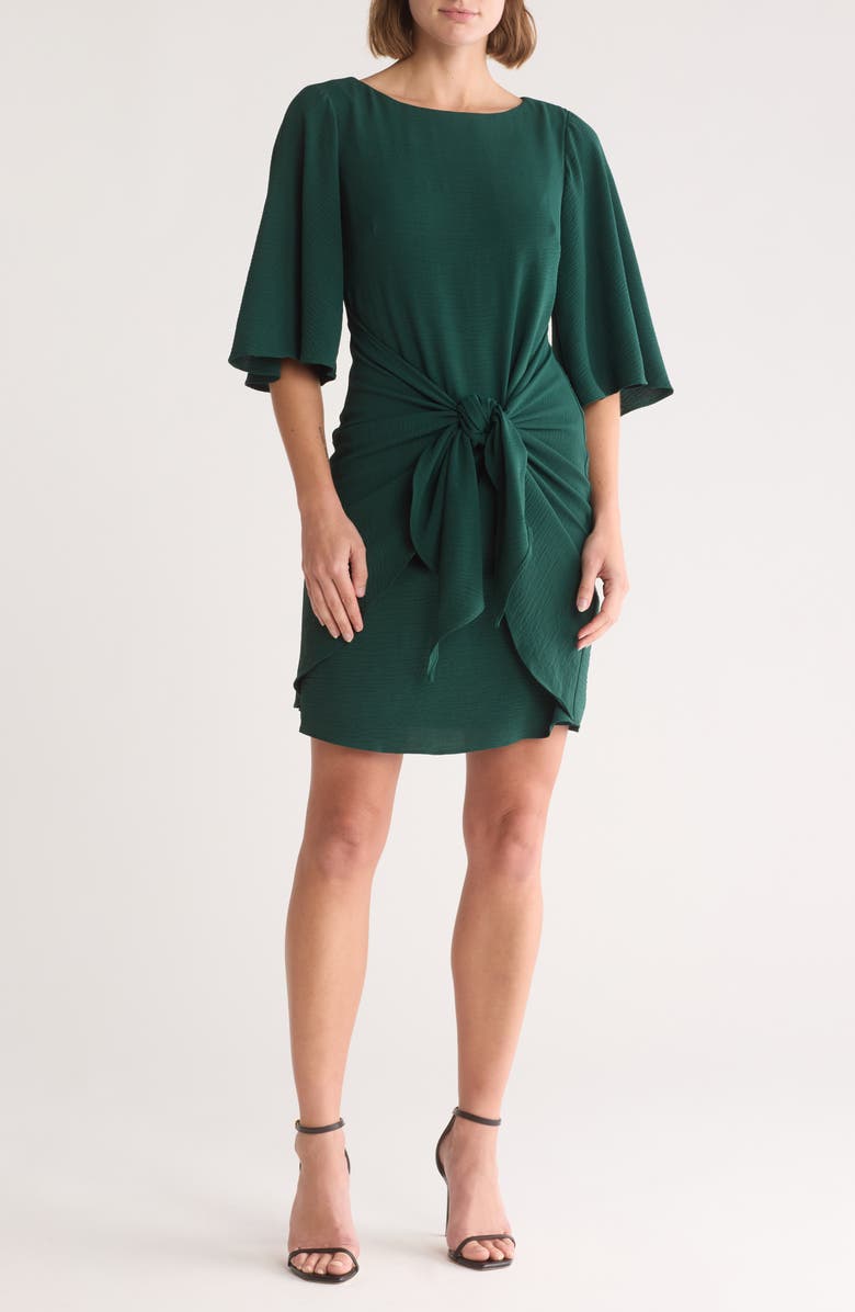 Vince Camuto Tie Front Dress, Main, color,