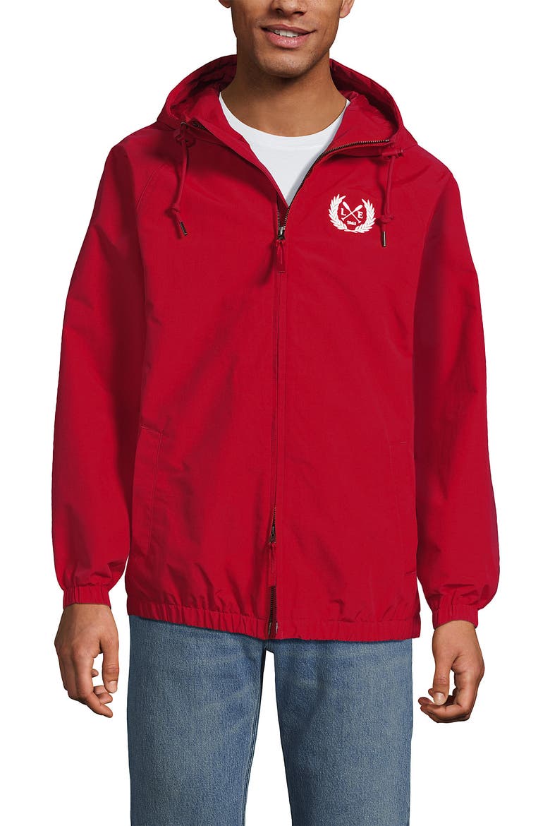 Squall Varsity Jacket, Alternate, color, Compass Red/White