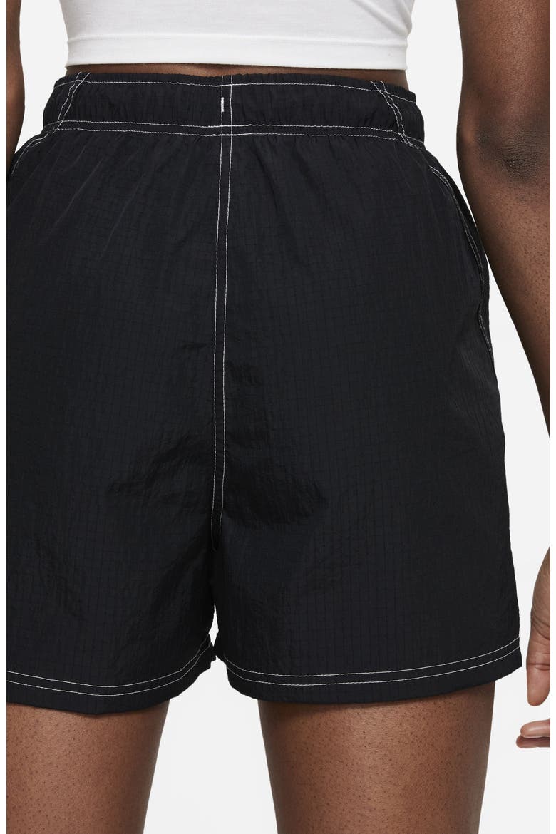 Sportswear Swoosh Repel Shorts, Alternate, color, BLACK/ WHITE/ WHITE