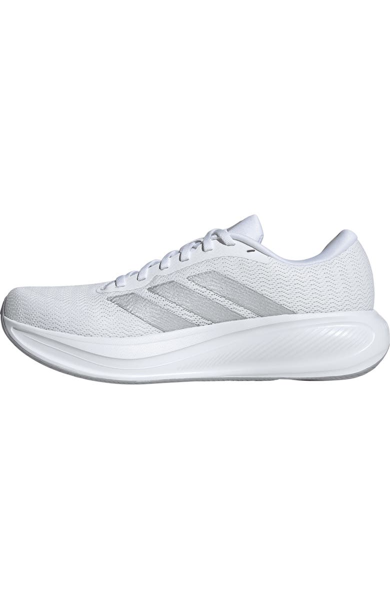adidas Response Runner 2 Running Shoe, Alternate, color, White/ Silver Met/ Halo Silver