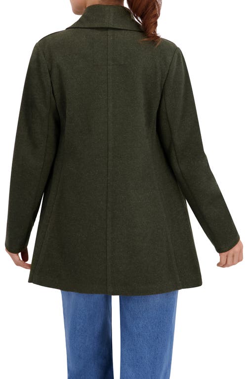 Ookie & Lala Drape Collar Jacket In Green