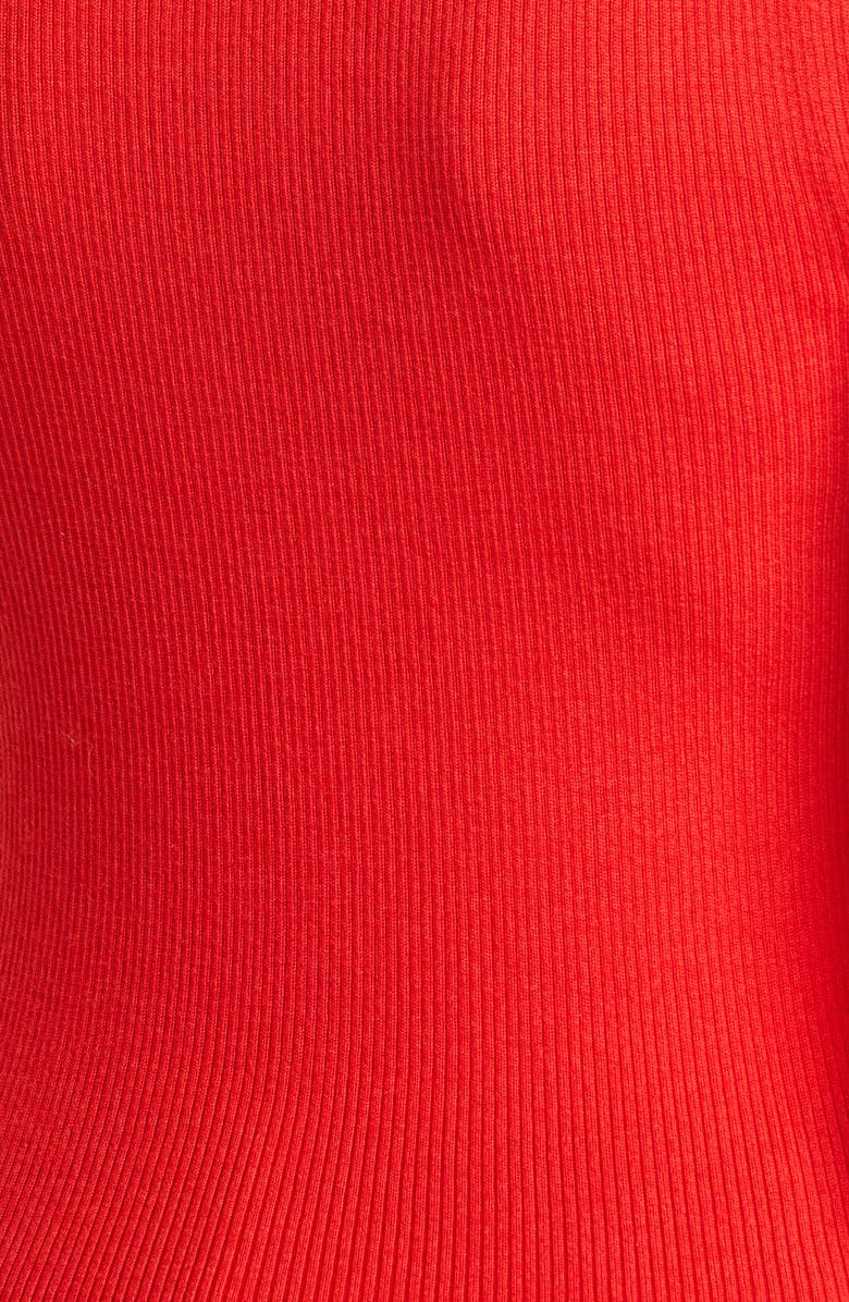 Alice + Olivia Darcey Sleeveless Turtleneck Sweater, Alternate, color, 