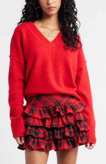 BP. Oversize Cozy V-Neck Sweater