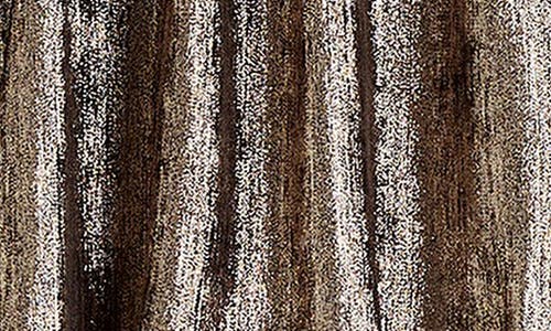 Shop Madewell Metallic Bubble Hem Miniskirt In Bronze Foil