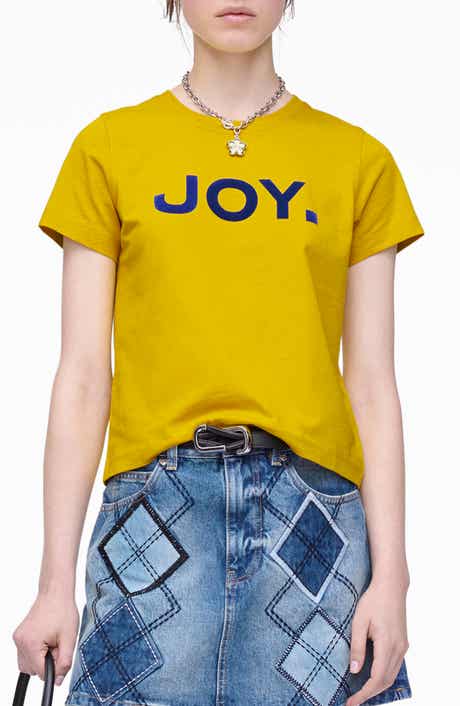 Marc Jacobs Joy, Period Slim Cut Graphic T-Shirt