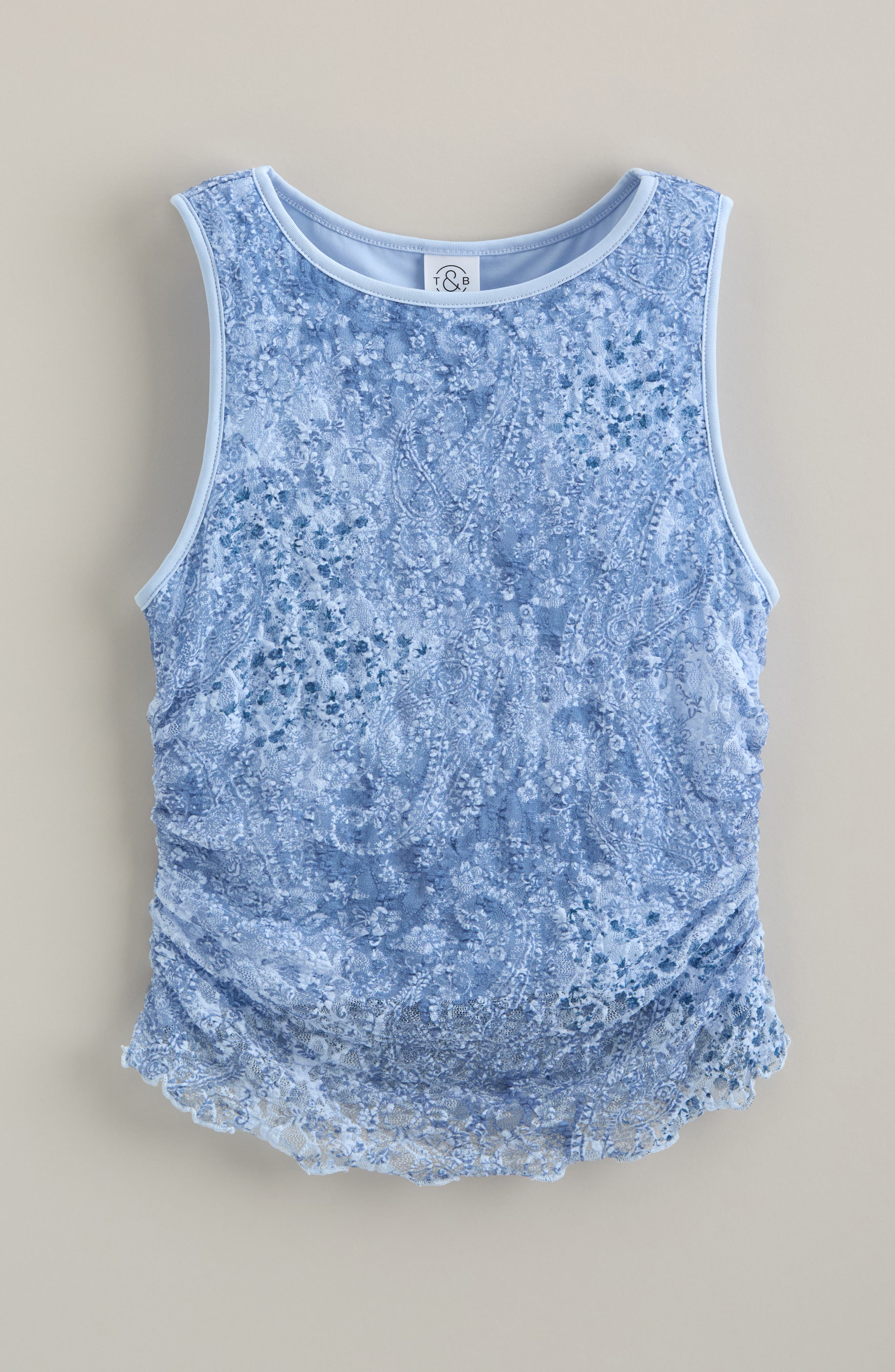 selected BLUE VEIL PAISLEY PATCH