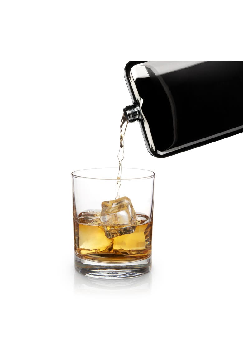 6 oz Flask, Main, color, Black
