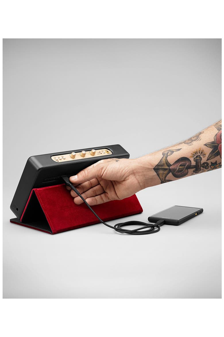 'Stockwell' Bluetooth® Speaker, Alternate, color, BLACK