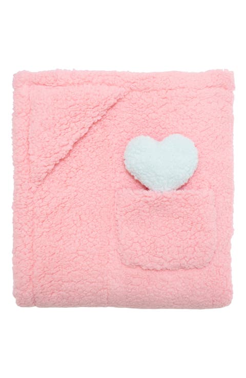 Glow in the Dark Print Reversible Fleece Baby Blanket