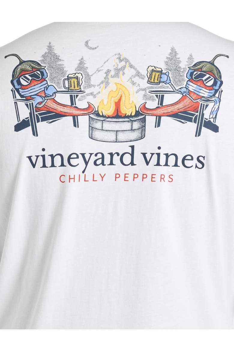 Big & Tall Chilly Peppers Graphic Tee, Alternate, color, WHITE CAP