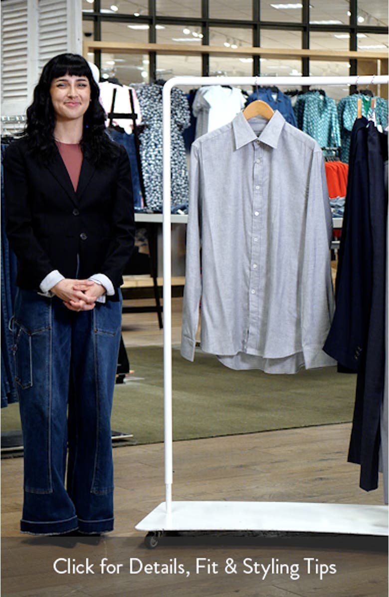 Chevron Regular Fit Dress Shirt, sales video thumbnail