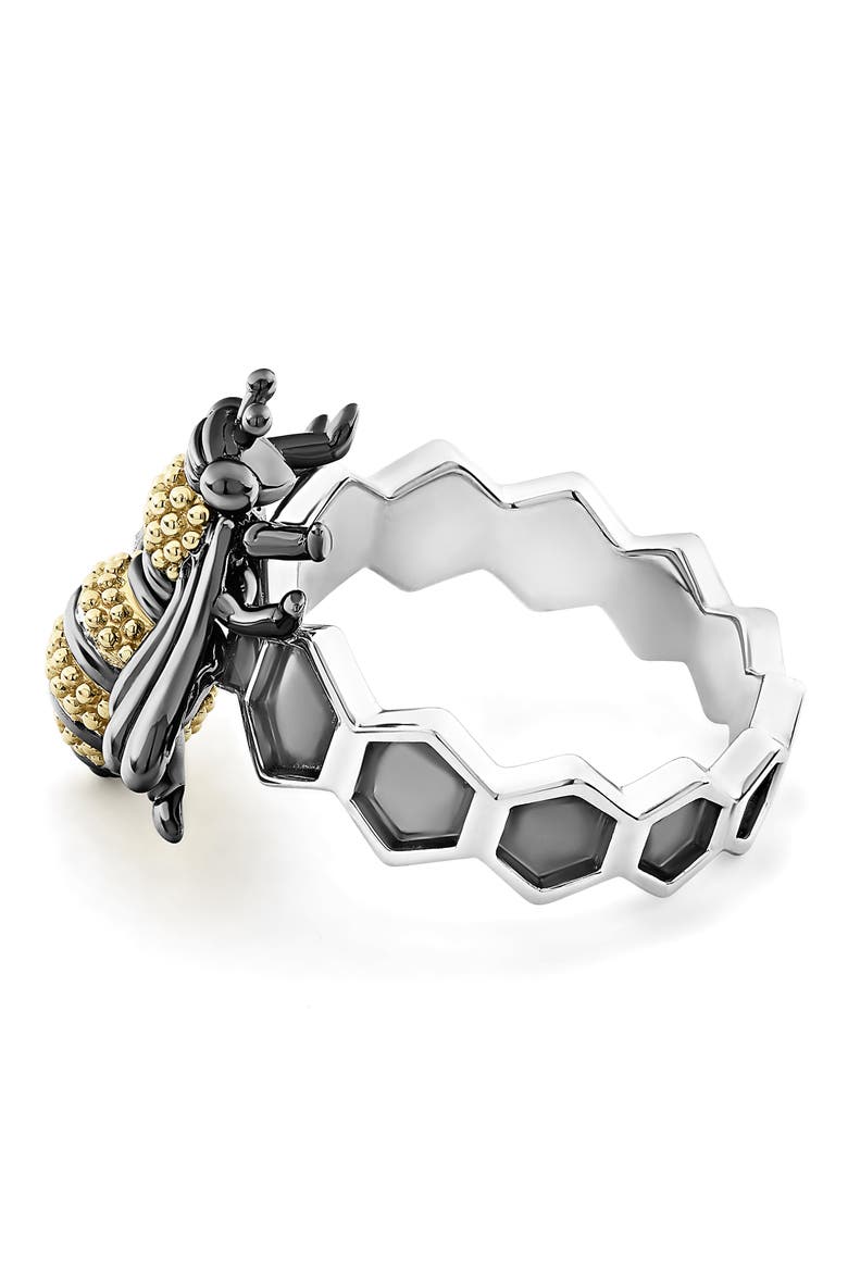 Rare Wonders - Honeybee Ring, Alternate, color, SILVER/ GOLD