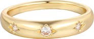 Adornia Star Cubic Zirconia Band Ring