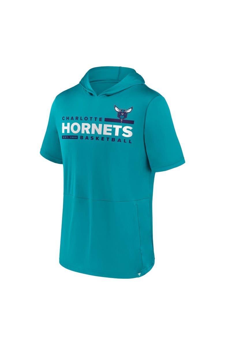 FANATICS Men's Fanatics Branded Teal Charlotte Hornets Possession Hoodie T-Shirt, Alternate, color, Teal