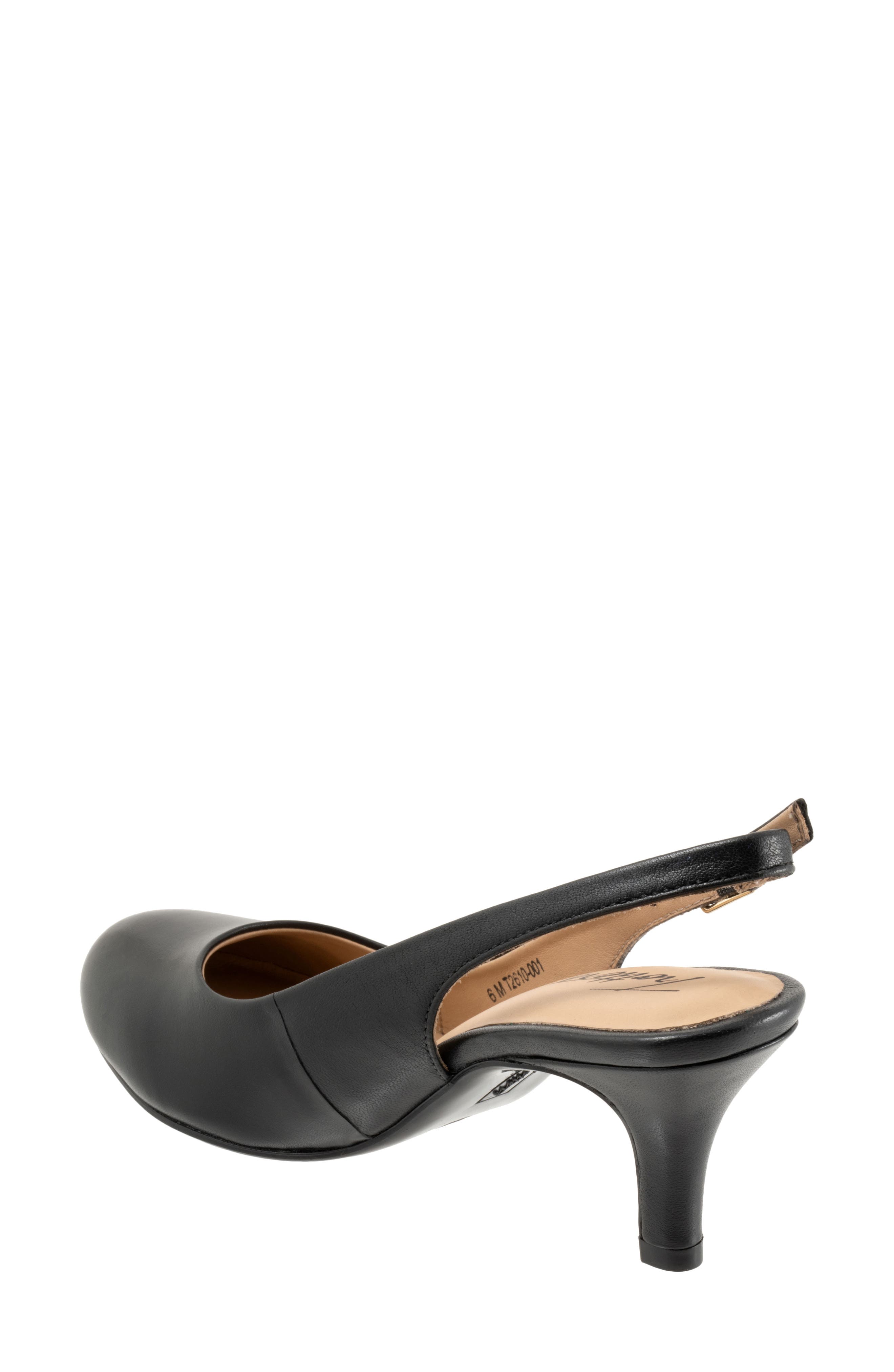 Trotters Lexi Slingback Pump, Alternate, color, Black