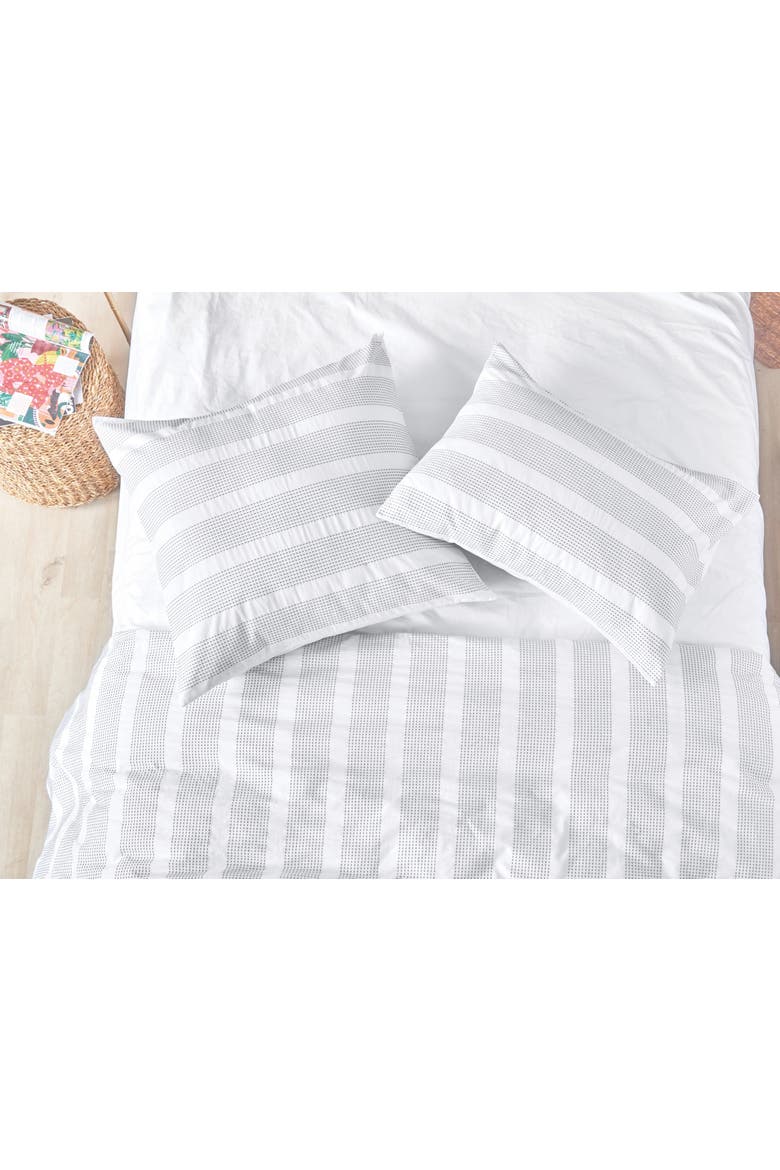 Mason Queen Duvet Cover, Alternate, color, White