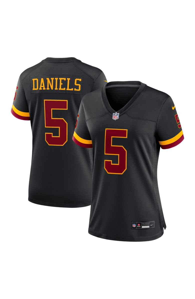 Nike Women's Nike Jayden Daniels Black Washington Commanders Hail Raiser Alternate Game Jersey, Main, color, Black
